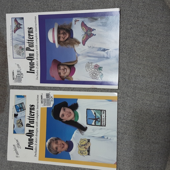 Vintage Iron-On Patterns to paint - Picture 1 of 5